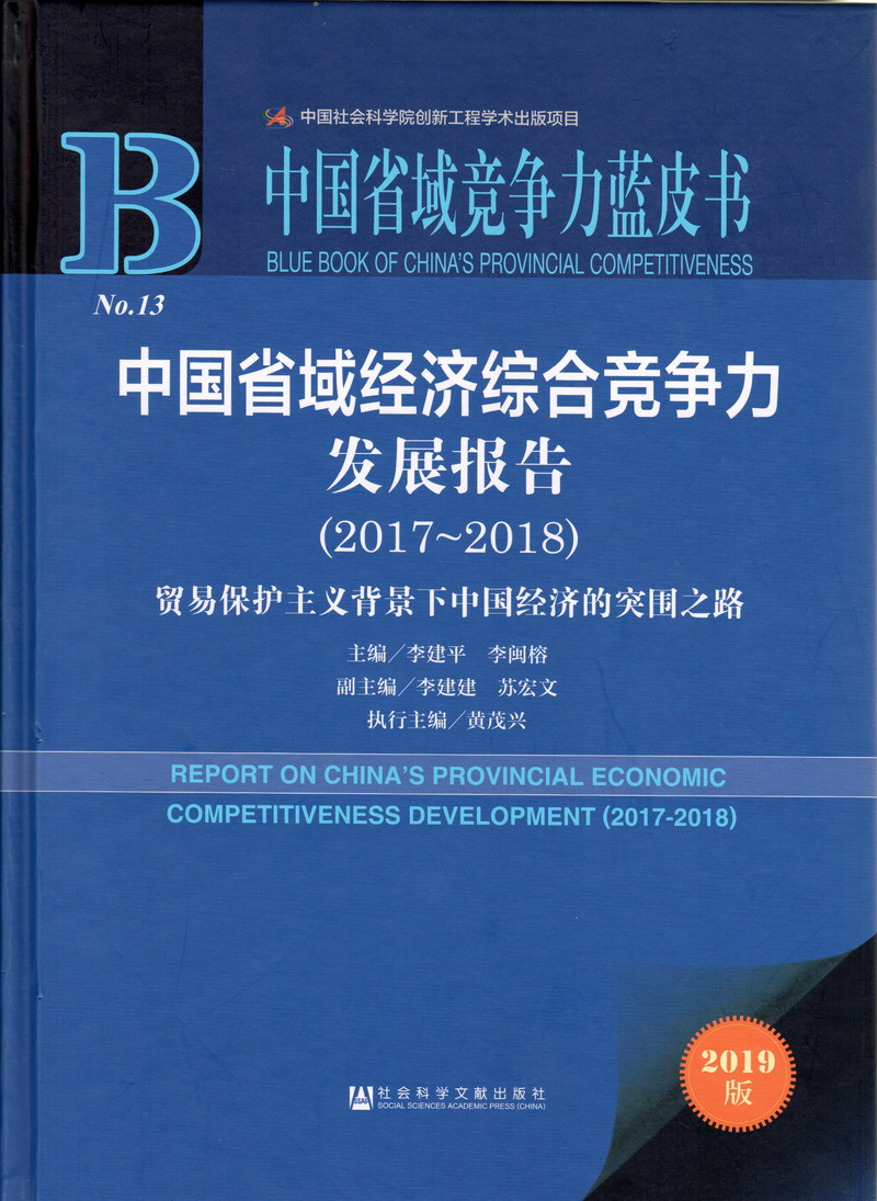 免费看嫩逼中国省域经济综合竞争力发展报告（2017-2018）